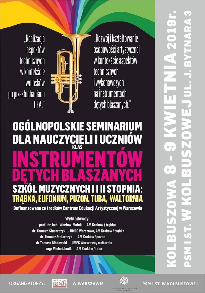 Plakat - Seminarium