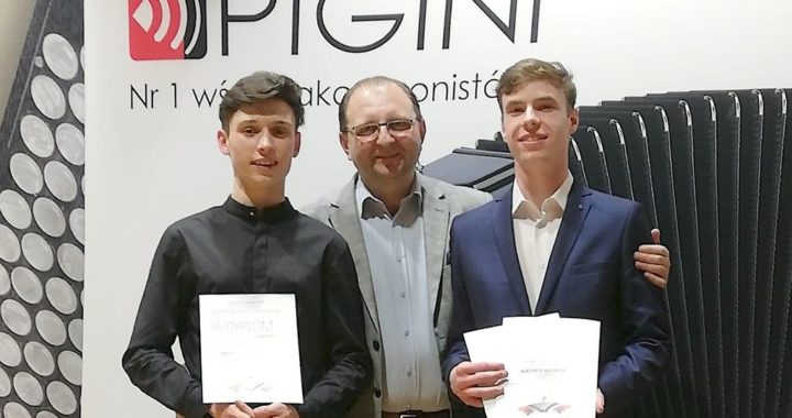 Wspaniałe osiągnięcia uczniów z ZPSM w Przemyślu w Ogólnopolskim Konkursie Akordeonowym w Słupcy