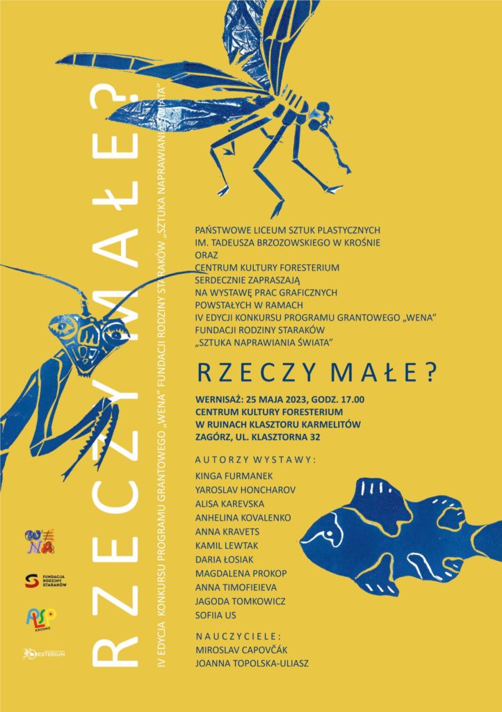 plakat rzeczy male